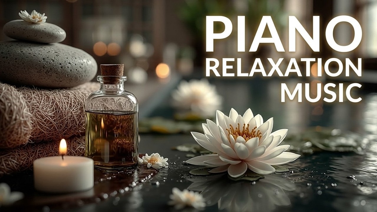 Música de piano para spa | Piano relajante para sesiones de meditación y masajes profundos