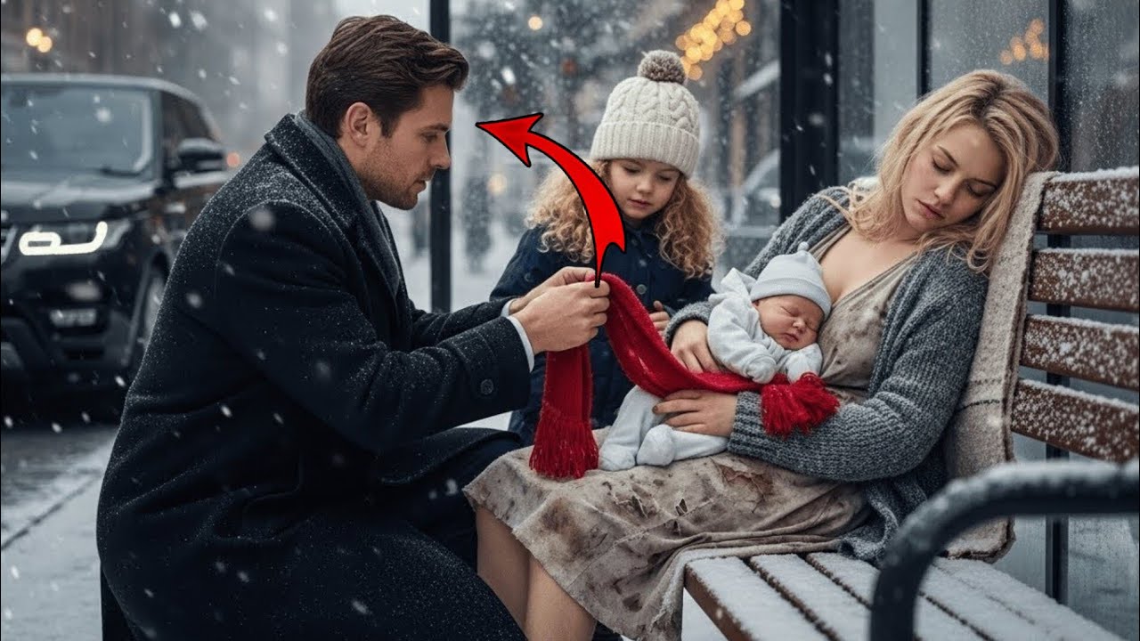 «Папа, её малыш ЗАМЕРЗАЕТ!» — как одинокий отец-CEO и его маленькая дочь СПАСЛИ бездомную мать