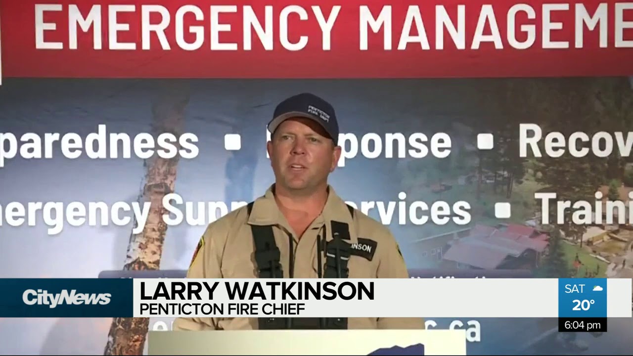 Wildfire fight continues near Penticton