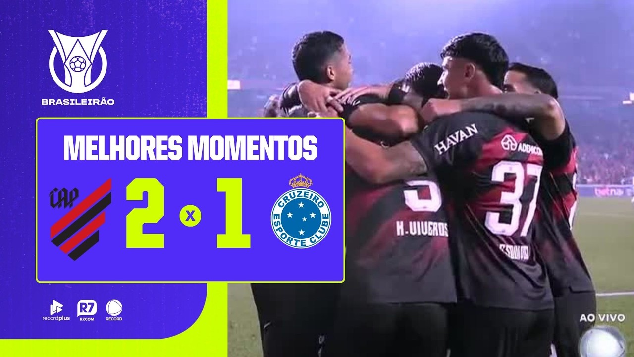 ATHLETICO-PR 2 x 1 CRUZEIRO | MELHORES MOMENTOS DA 7&ordf; RODADA DO BRASILEIR&Atilde;O