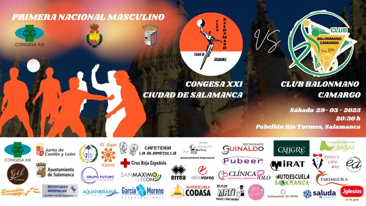 CONGESA XXI CIUDAD DE SALAMANCA - CLUB BALONMANO CAMARGO
