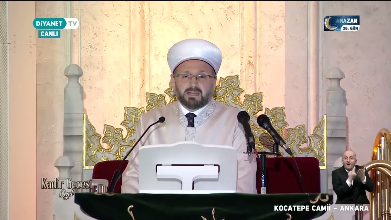 Kadir Gecesi Vaazı - Diyanet İşleri Başkan Yardımcısı Doç. Dr. Selim Argun