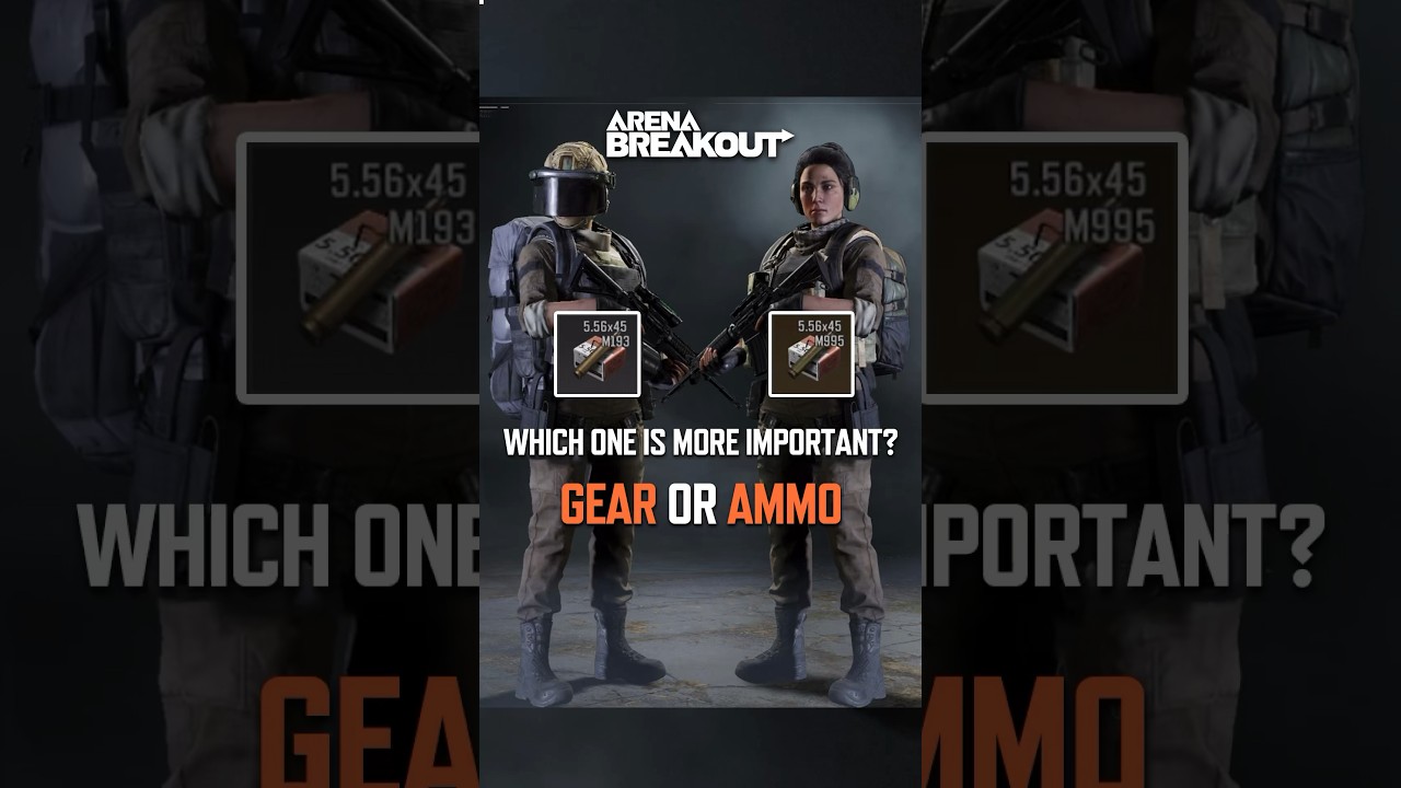 Fancy gear or premier ammo, which is your go-to? I prefer both, ngl.🤔  #ArenaBreakout #Shootnloot