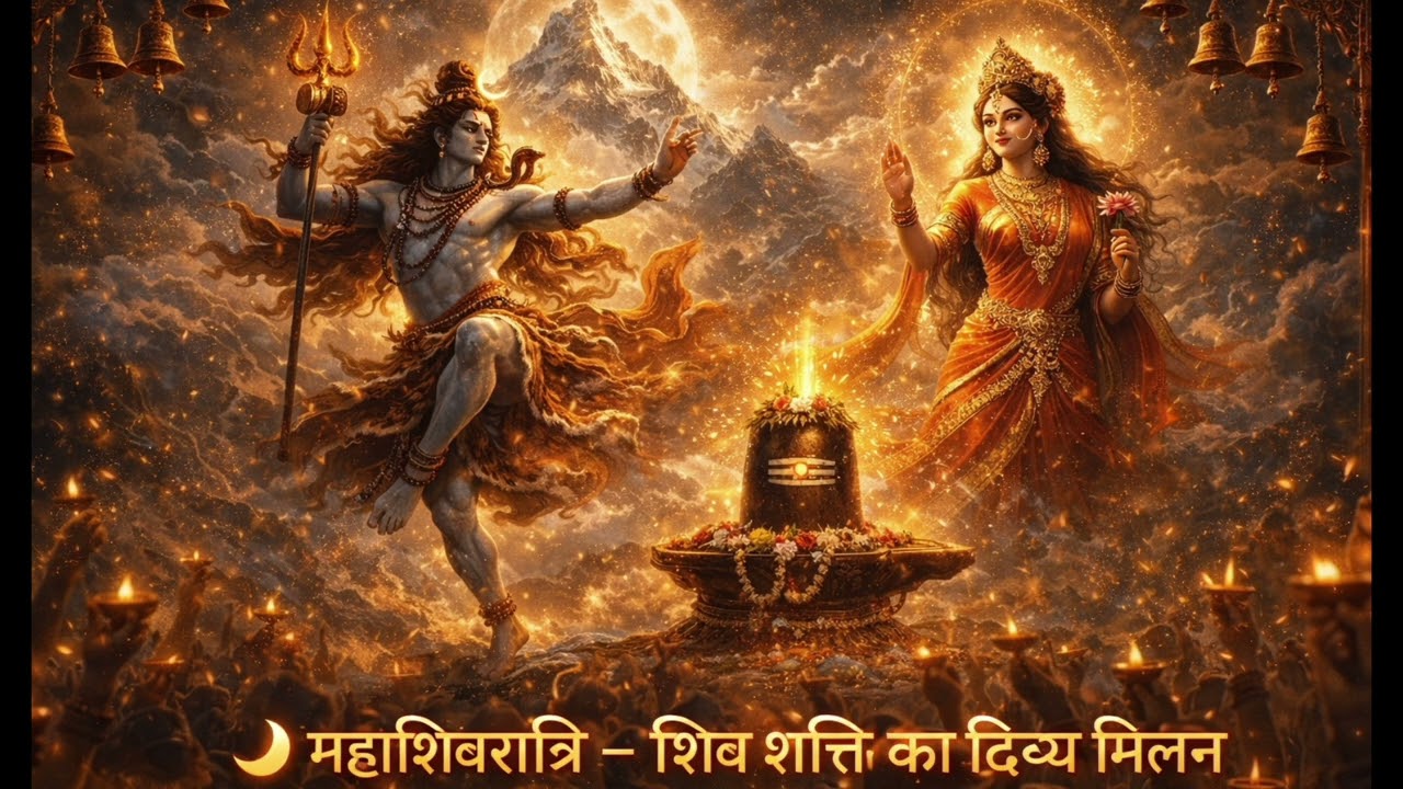🌙 Mahashivratri – Shiv Shakti Ka Divya Milan 🔱