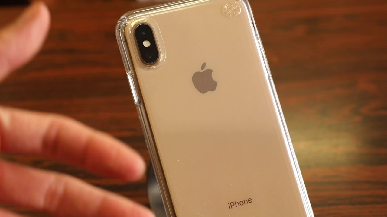 Speck Presidio STAY CLEAR - RESISTS YELLOWING??? - iPhone XS / MAX - Hands On Review