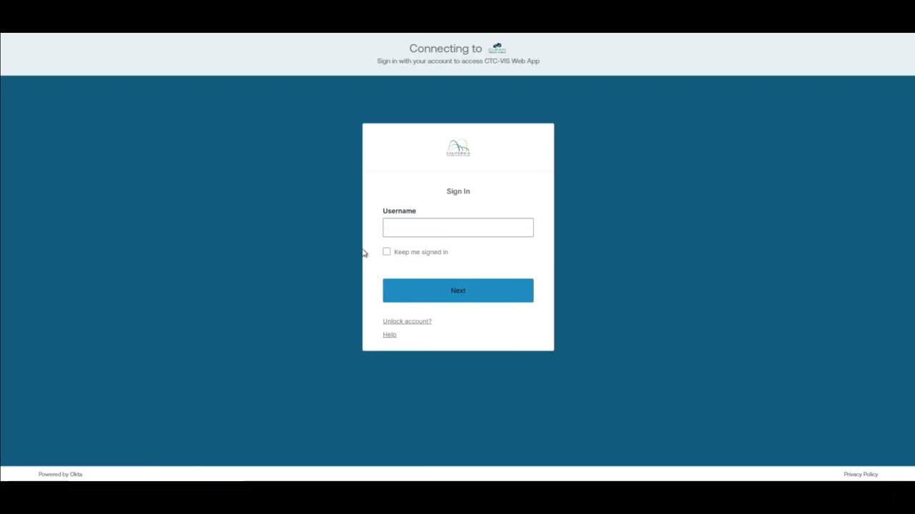 CTC VIS How To Reset your password
