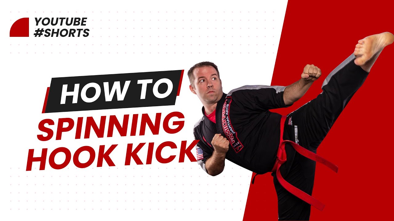 How To Do A Spin Hook Kick   Martial Arts #Shorts