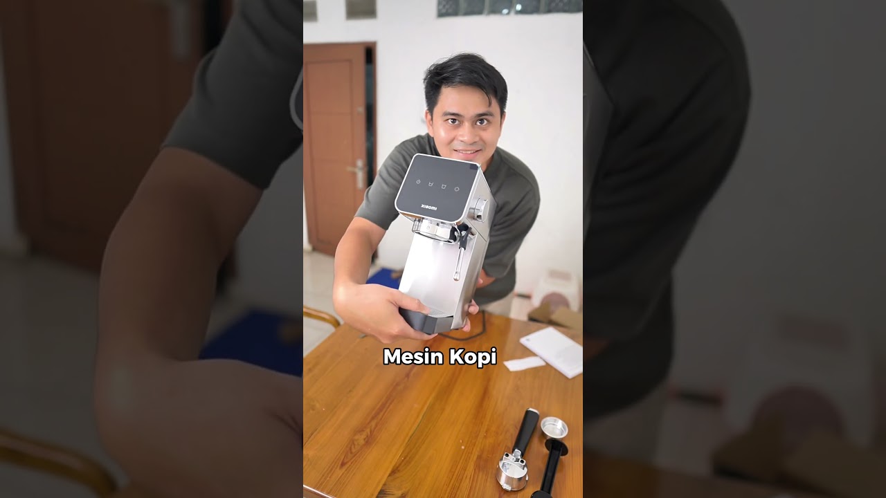 Unboxing Rekomendasi Mesin kopi espresso murah dari Xiaomi