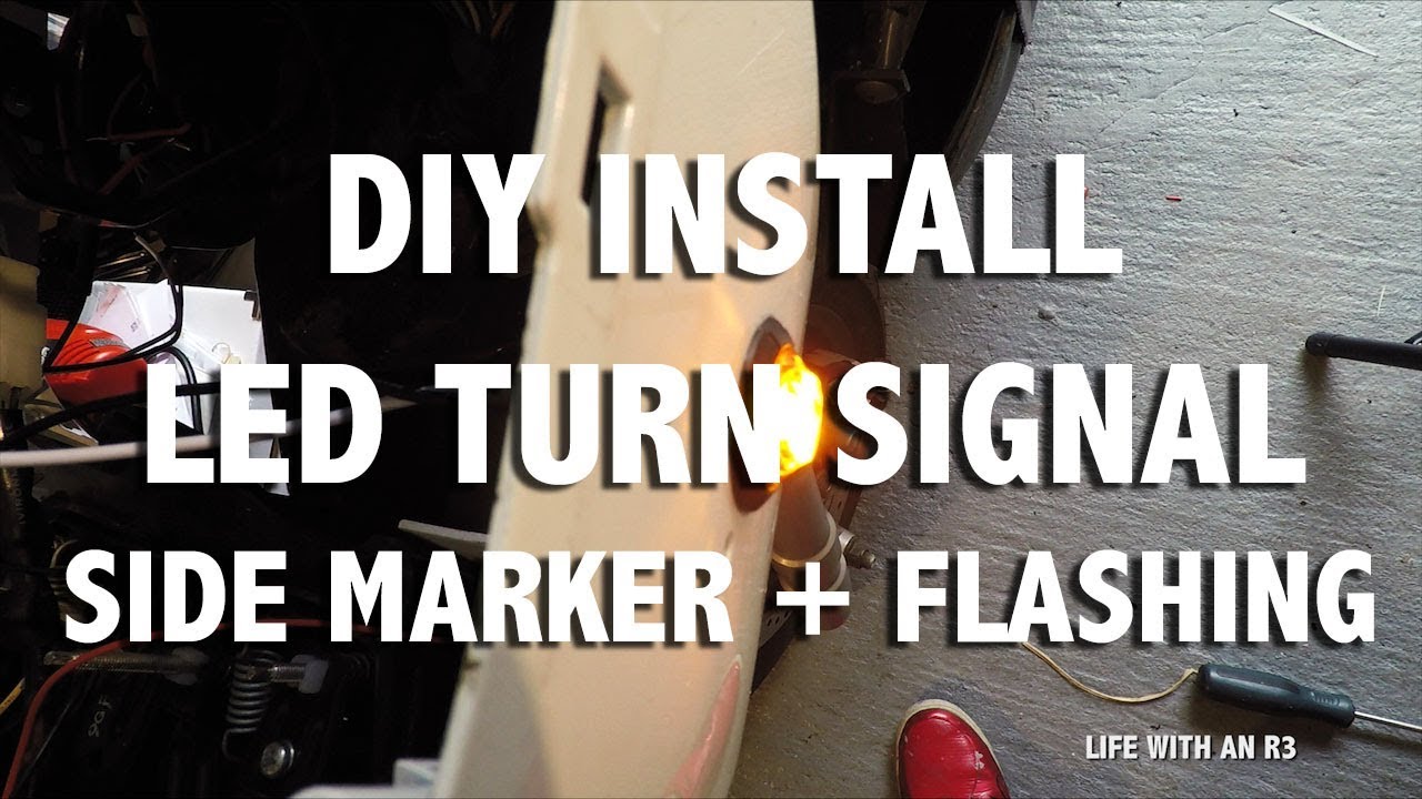 DIY Install LED Blinker / Turn Signal MOD!!!