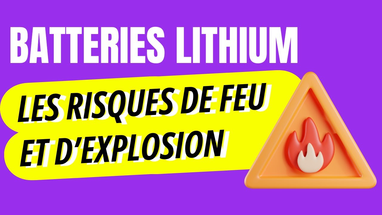 Feux de batteries électriques : les dangers liés aux batteries Lithium-Ion