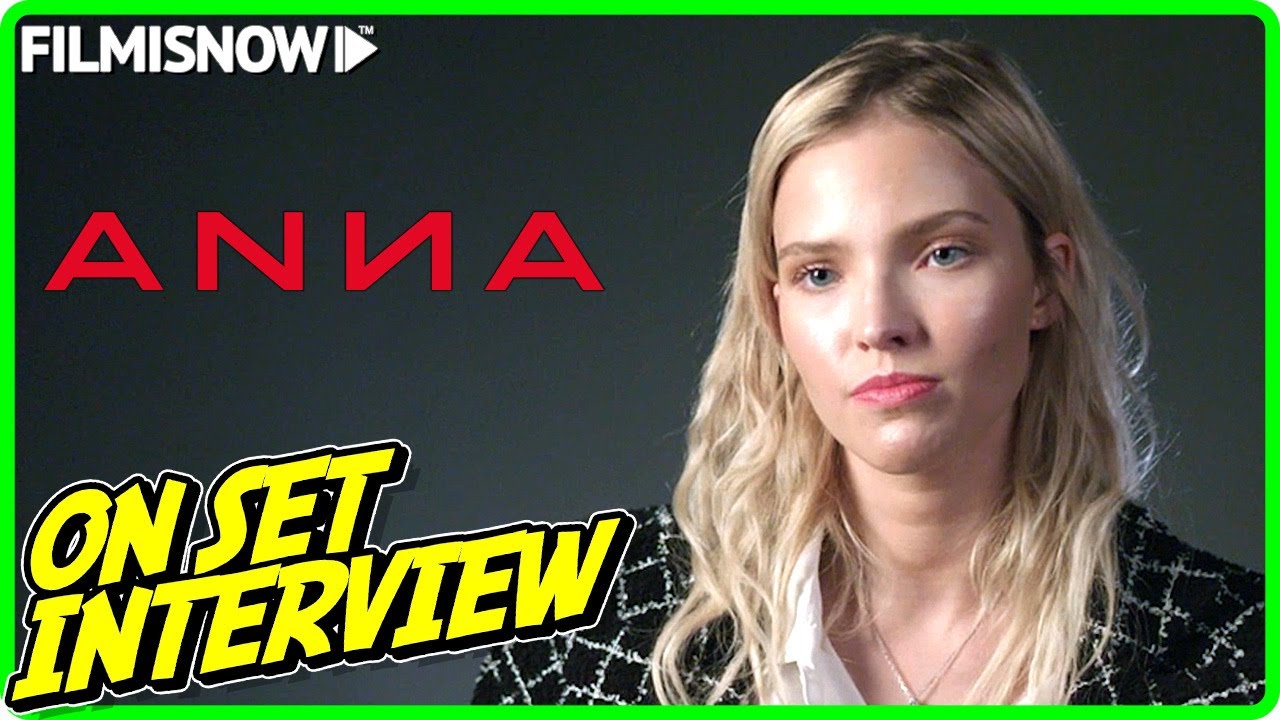 ANNA | Sasha Luss "Anna" On-set Interview