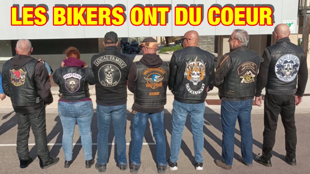 Les bikers ont du coeur