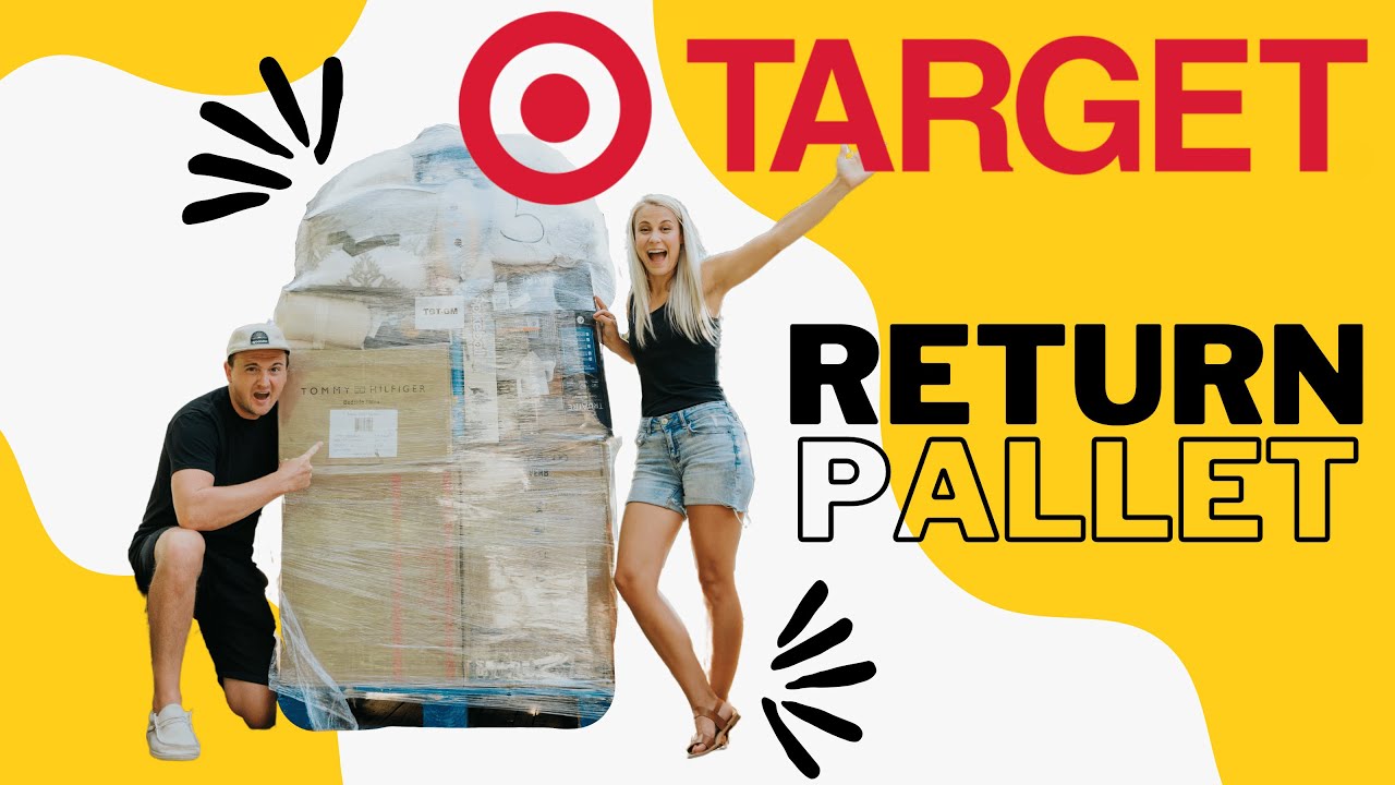 Распаковка ОГРОМНОГО поддона Target Return — ТАИНСТВЕННЫЕ предметы на сумму 3300 долларов!