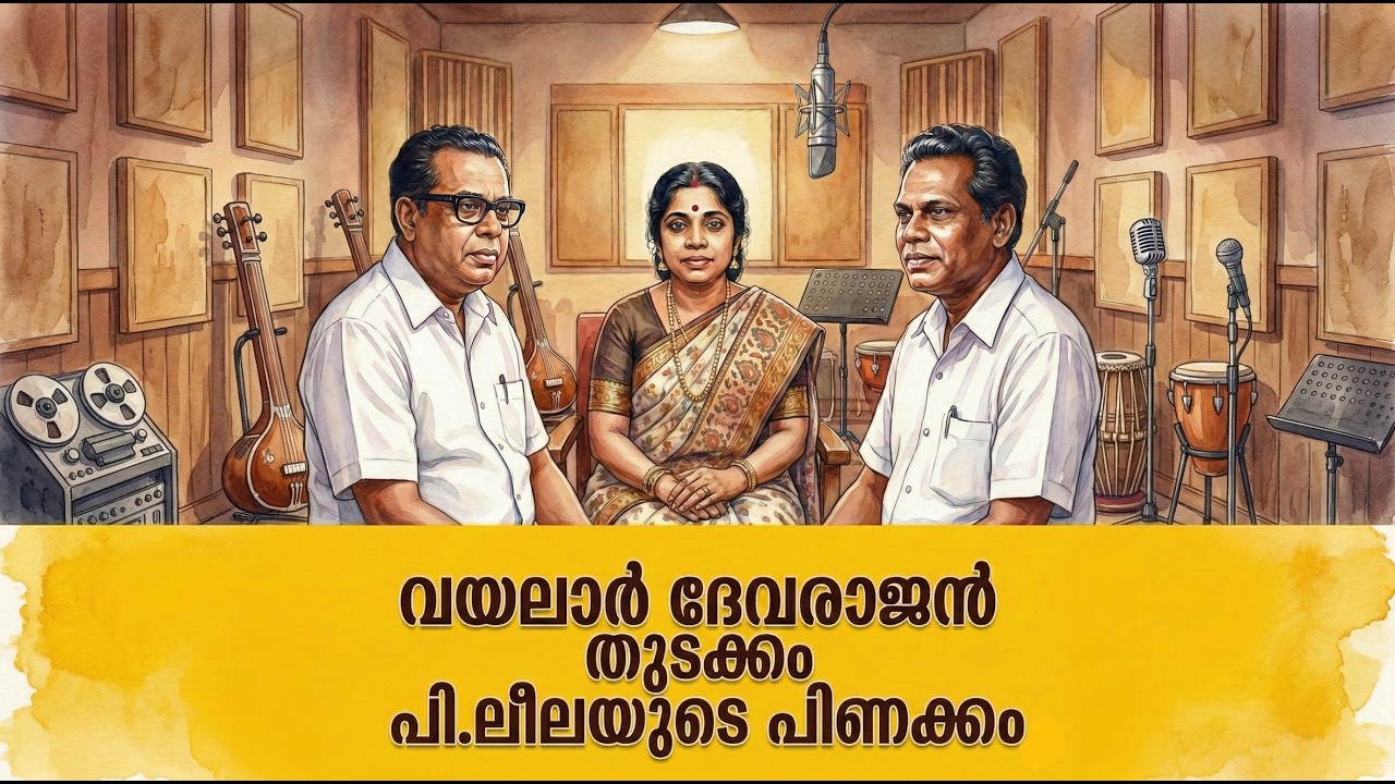 വയലാർ ദേവരാജൻ തുടക്കം - പി.ലീലയുടെ പിണക്കം