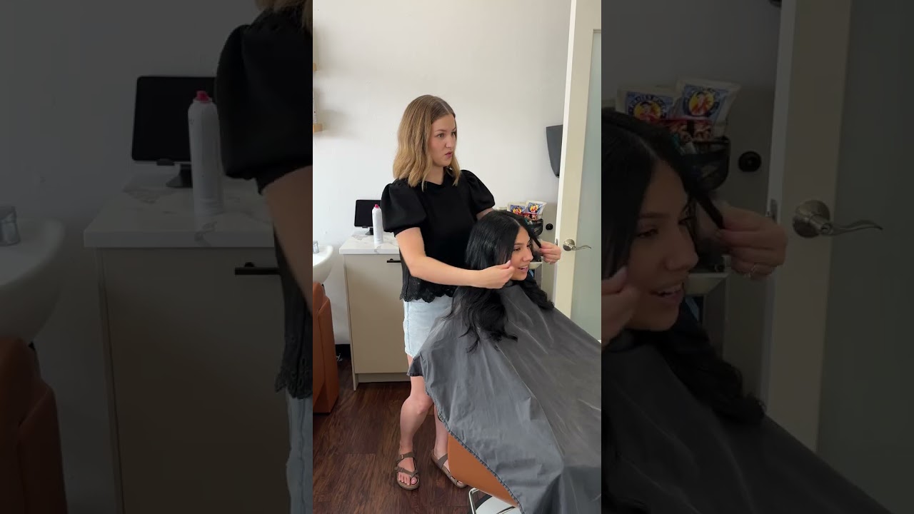 Day in the life of a hairstylist! #vlog #vlogs #ditl #dayinthelife #ditlvlog #salonvlog