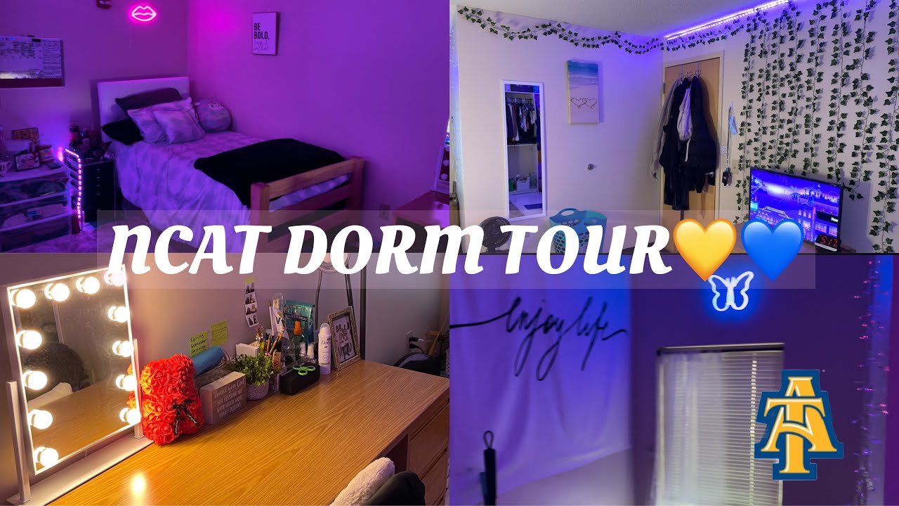 NCAT: Aggie Suites F Single Dorm Room Tour!!!💛💙