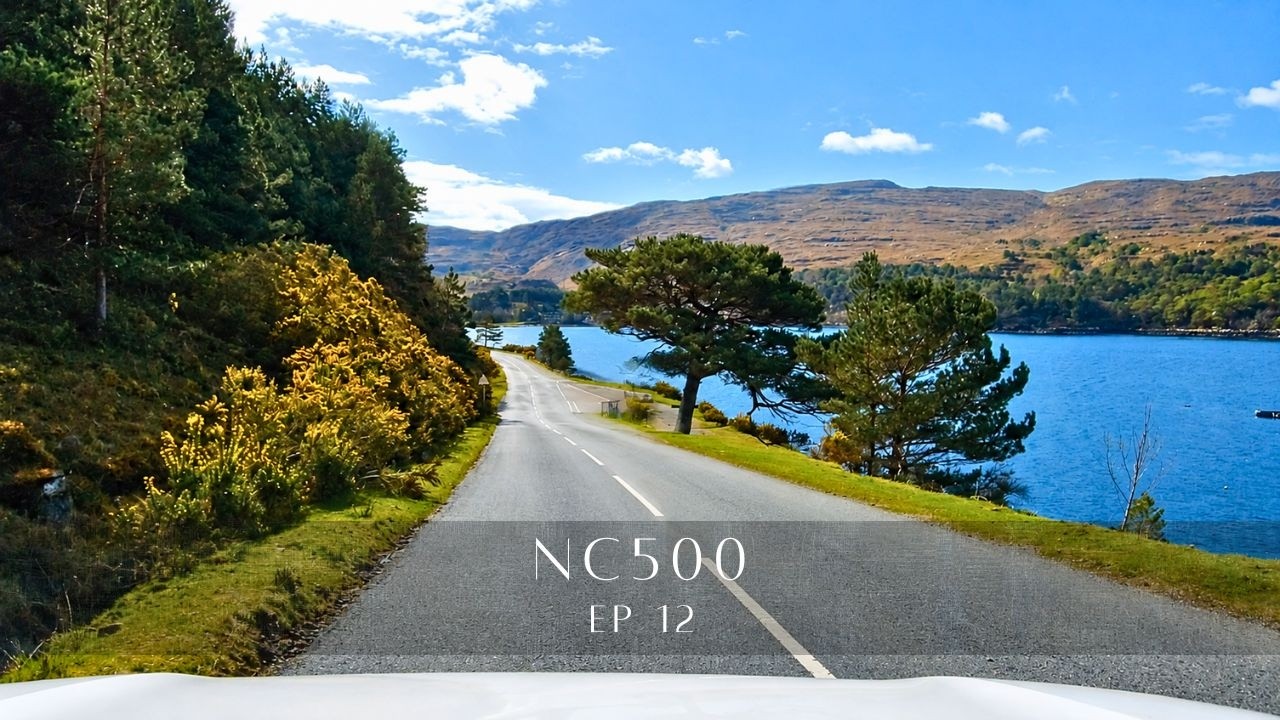 Driving the NC500 - Shieldaig to Applecross Pass 4K