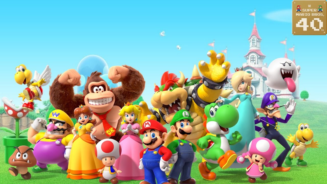 Super Mario Bros. 40th Anniversary Tribute