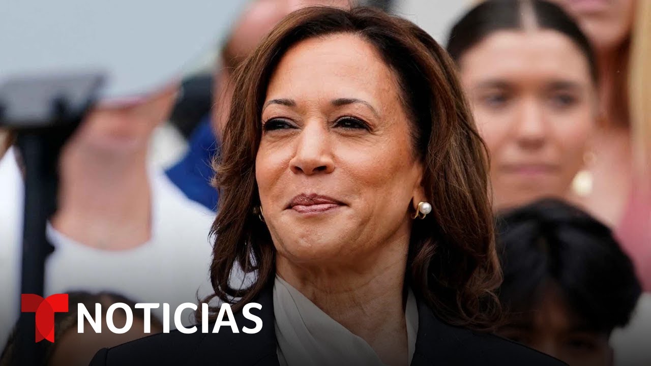 Kamala Harris visita la sede de la campaña demócrata en Delaware