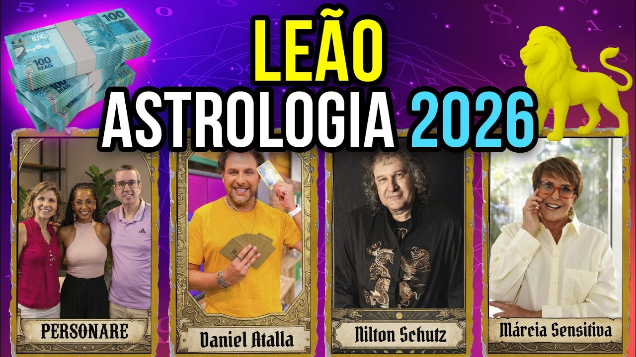 MAIORES ASTRÓLOGOS CONFIRMAM: A FORTUNA IMPERIAL PARA LEÃO CHEGA EM 2026!