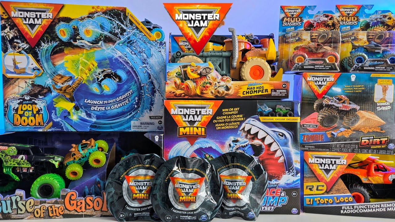 Monster Jam Trucks Toys: The Ultimate Unboxing & Review!