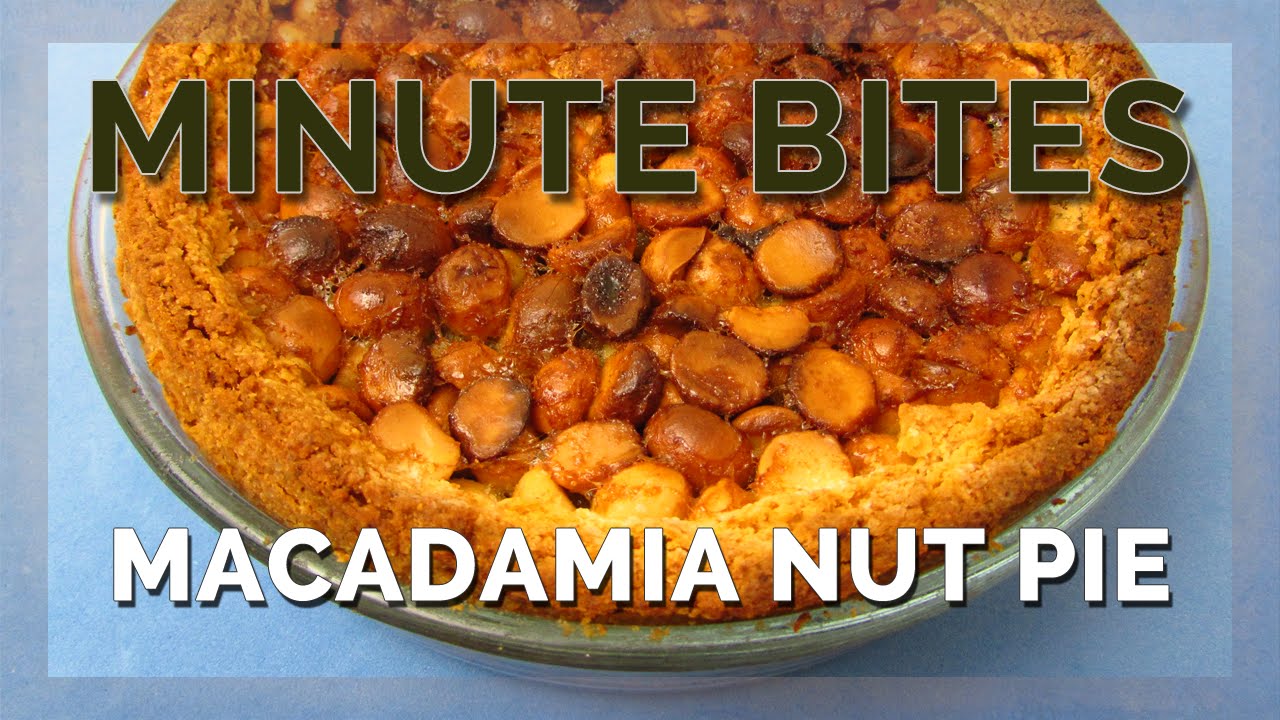 MINUTE BITES - MACADAMIA NUT PIE