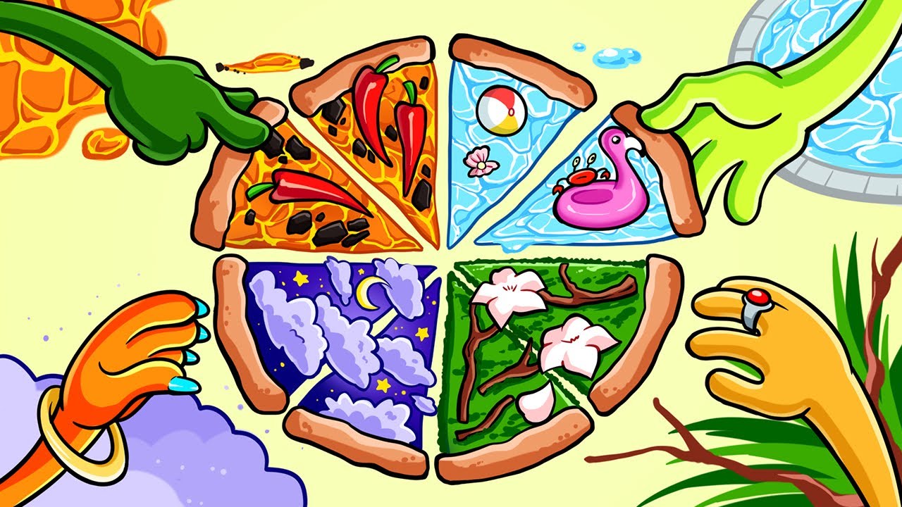 Four Elements. One Perfect Pizza 🍕 || Pear Couple