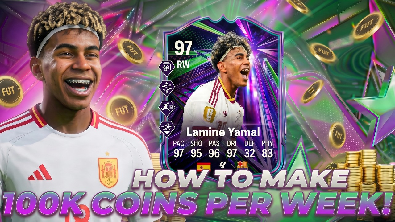 How To Make 100K Coins Per Week Doing Almost Nothing In FC26!