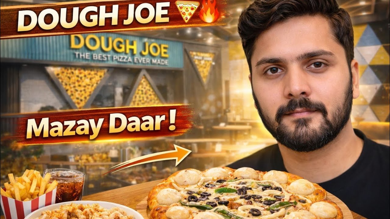 Dough Joe Fast Food Review | Crunch Pasta & Crown Crust Pizza 🍕🔥