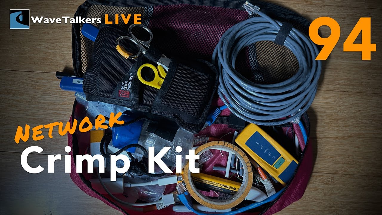 Network Crimp Kit: WaveTalkers LIVE 94