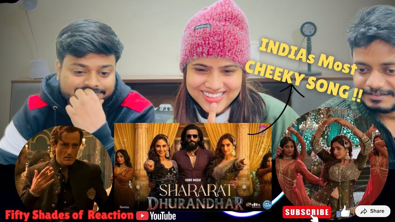 Natural reaction on Shararat song | Dhurandhar | Ranveer Singh | Akshaye K | Jasmine | Madhubanti
