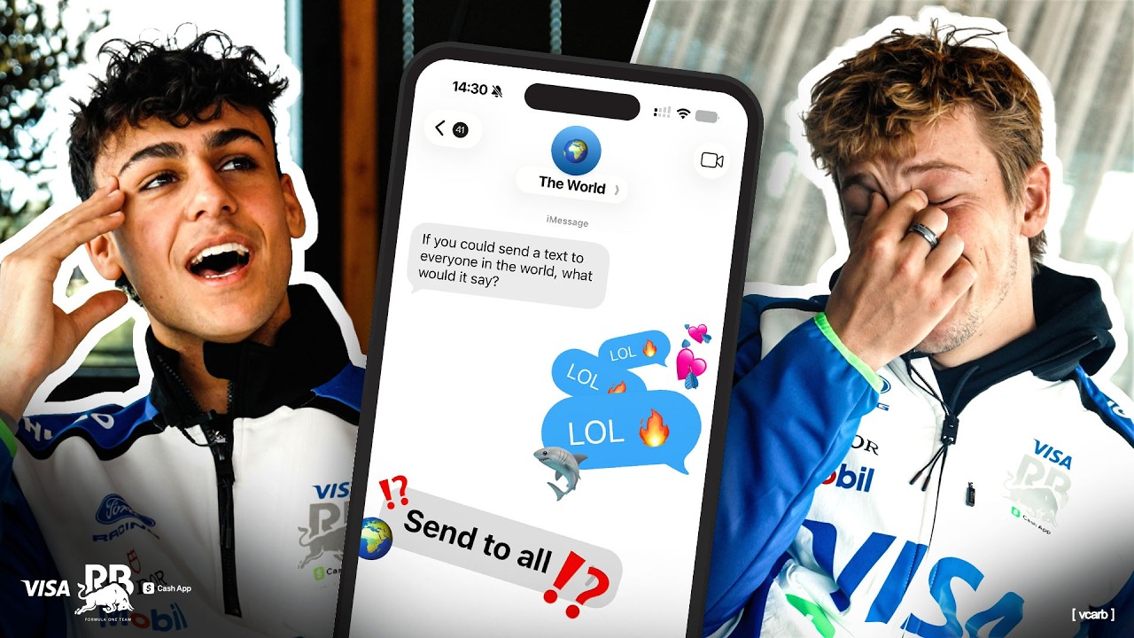 Erase phones forever?! | Get to know Liam Lawson and Arvid Lindblad | part 2
