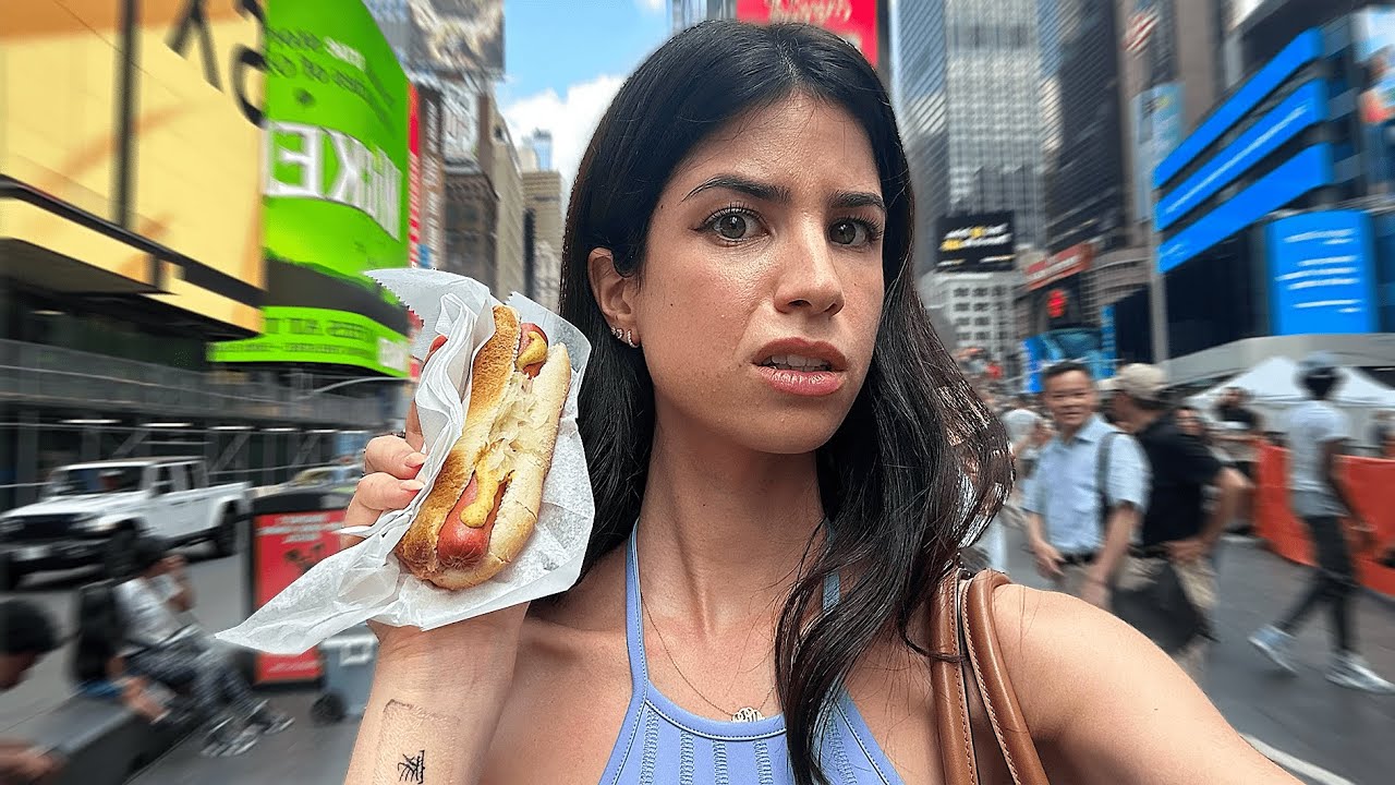 JE TESTE LA STREET FOOD DE NEW YORK ...