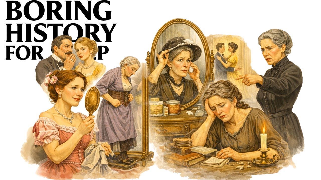 🕯️🪞📜 Strange Victorian Views on Women Growing Older and Social Expectations 😴 | History for Sleep