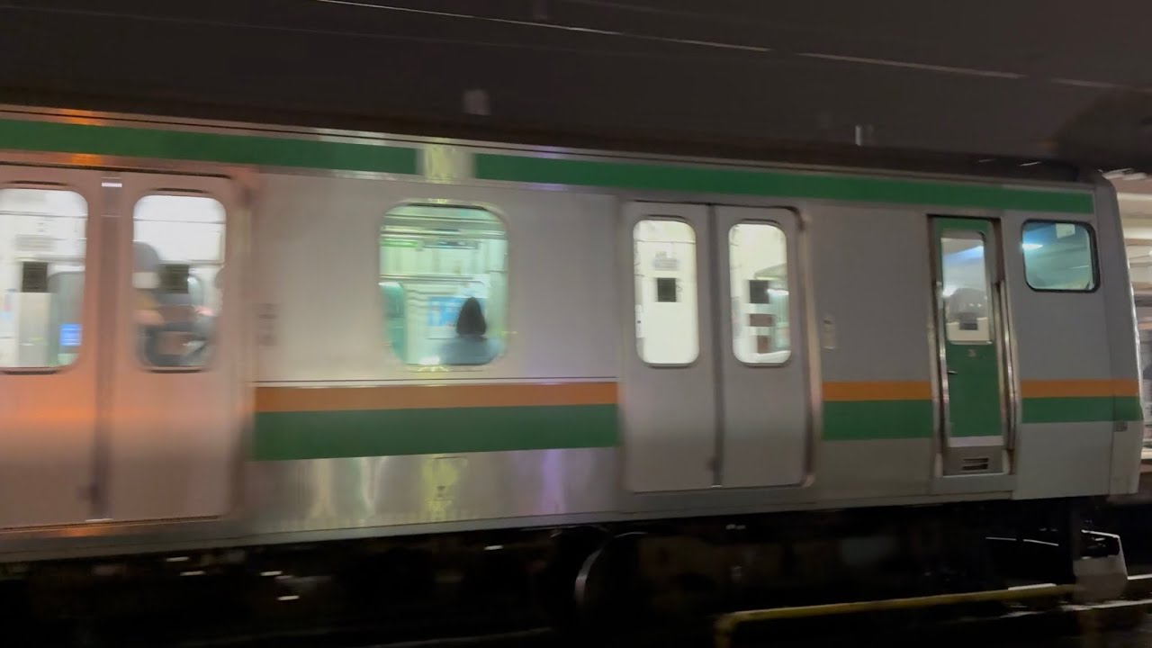 【墜落インバーター ラストラン】E231系1000番台U-586編成 JR東日本 2026.1.28