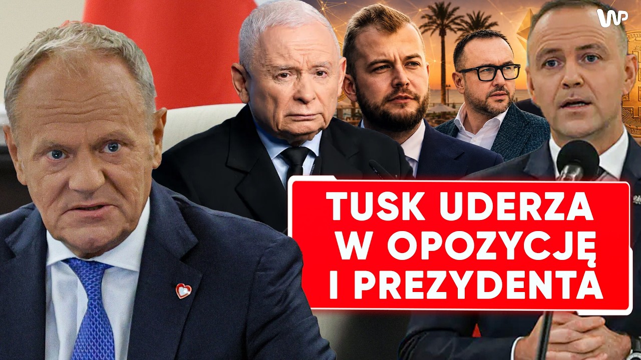 Tusk uderza w opozycję i prezydenta. 