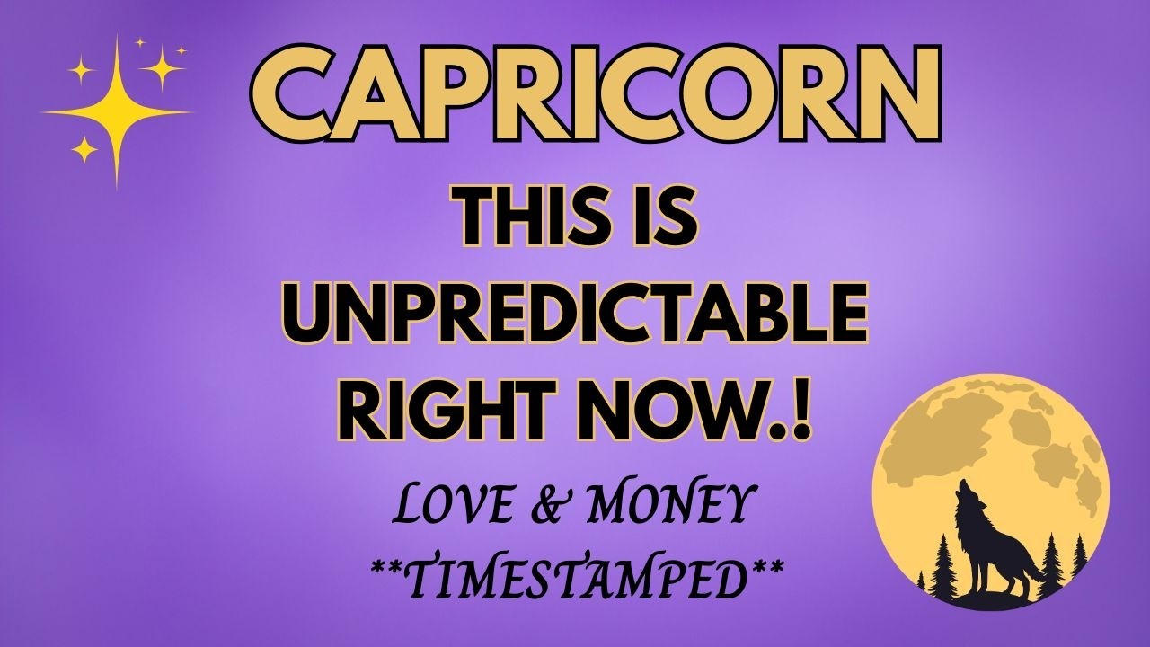 CAPRICORN ♑ A Surprising Wake Up Call... 