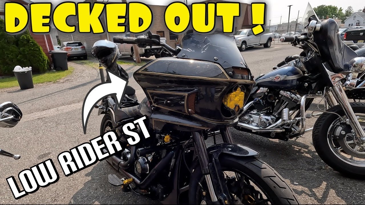 Самый крутой Low Rider ST, который я видел! ПРЕКРАСНАЯ КОНСТРУКЦИЯ FXLRST