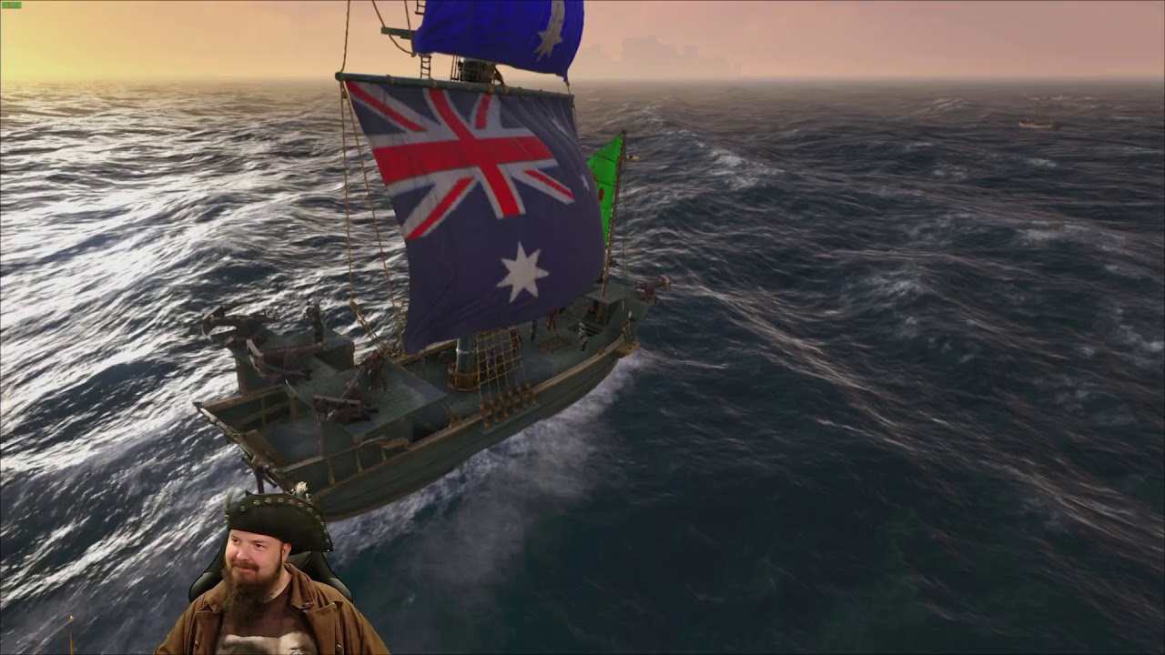 Burke Black onboard Australian whaling ship 