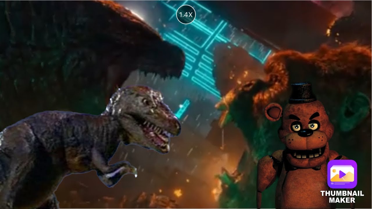 Gwangi Vs Freddy Roar Off. (1960-1993) (1983-2021) 2022 Rematch Godzilla Vs Kong