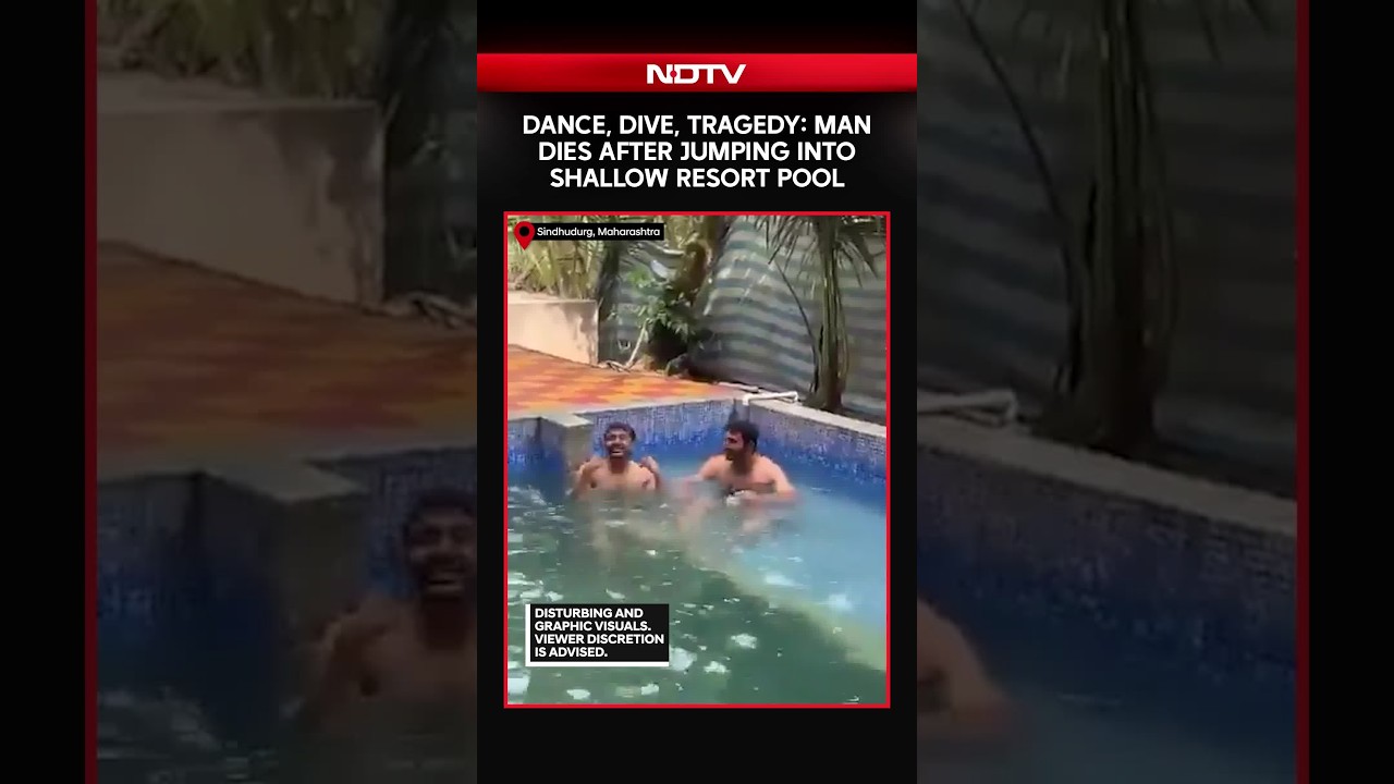 On Camera, Dance, Dive, Tragedy: Man Dies After Jumping Into Resort Pool In Maharashtra