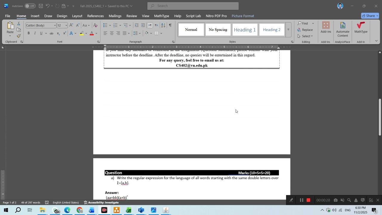 CS402 assignment 1 solution Fall 2025 | CS402 assignment 1 solution 2025 | CS402 Assignment 1 100%