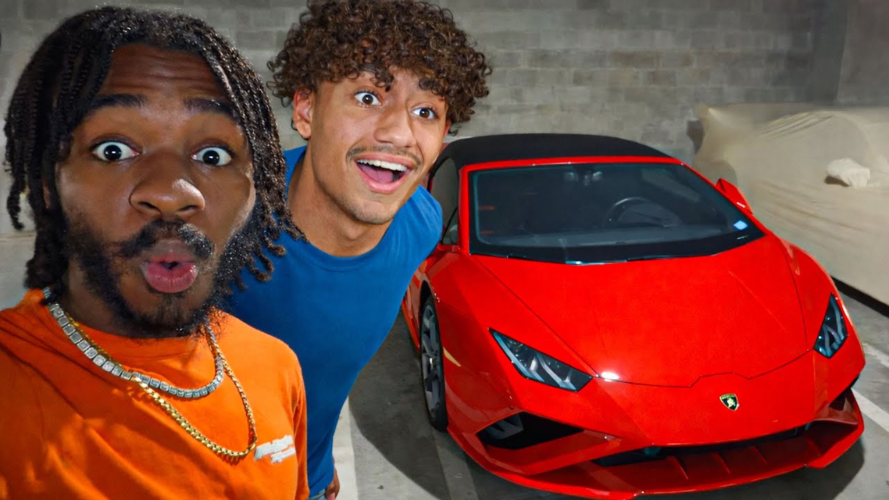 I SURPRISED FOLTYN WITH NEW LAMBORGHINI..