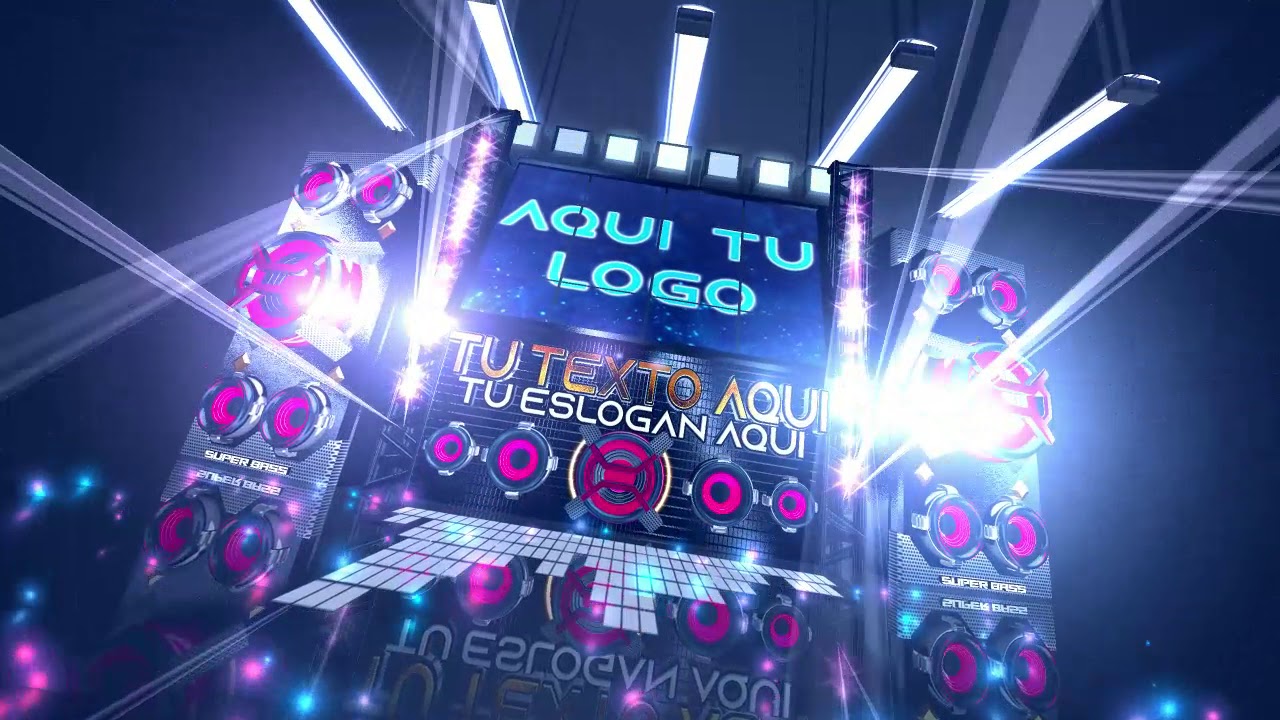 Descarga Plantillas editables para BluffTitler DJ // odrak Super Bass 01 //