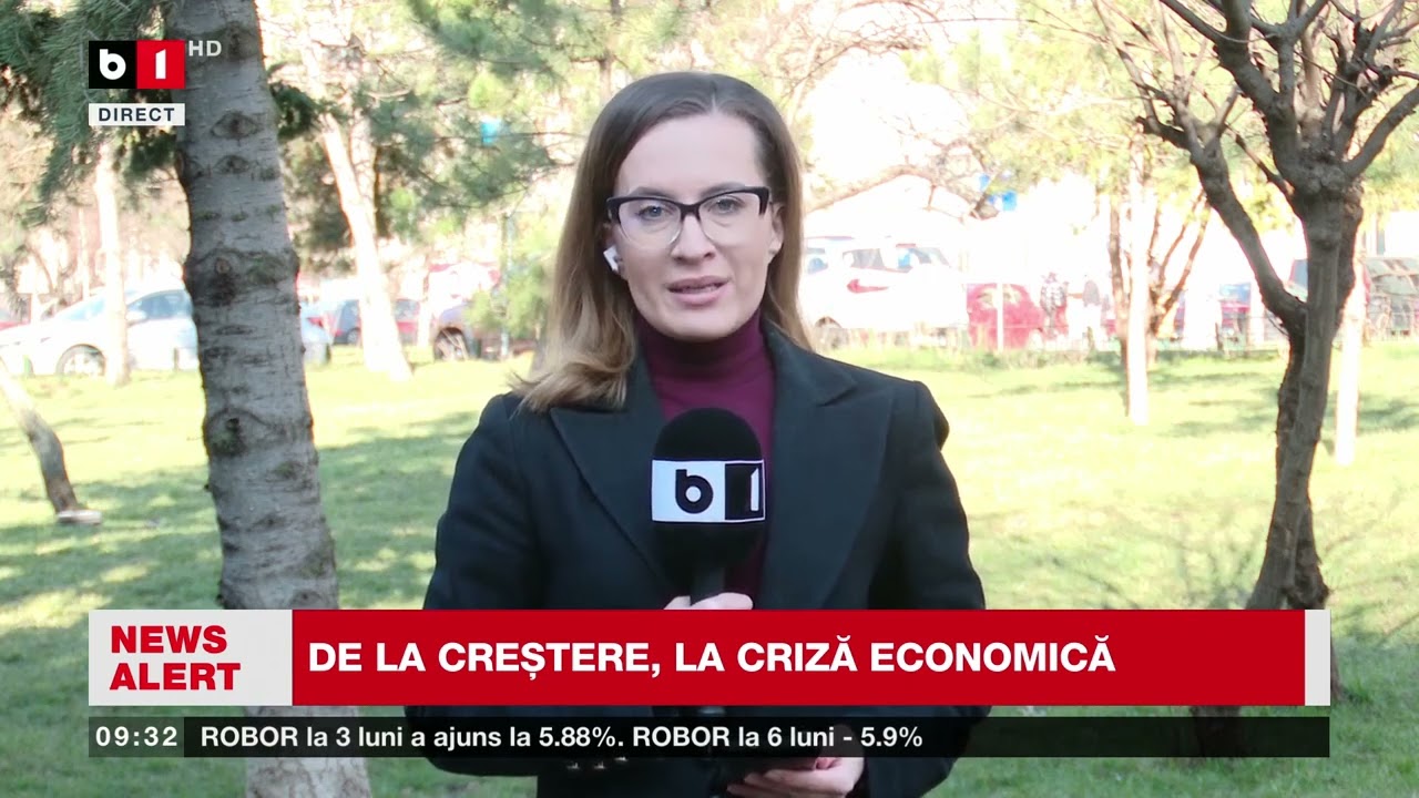 BLOOMBERG: ROMÂNIA INTRĂ ÎN RECESIUNE_Știri B1TV_7 mar. 2026
