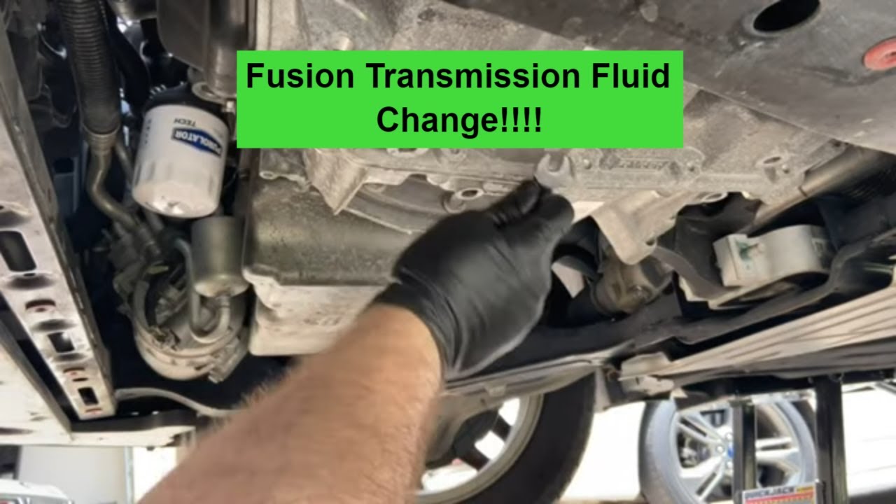 2014 Ford Fusion  6F35 Transmission Fluid Change