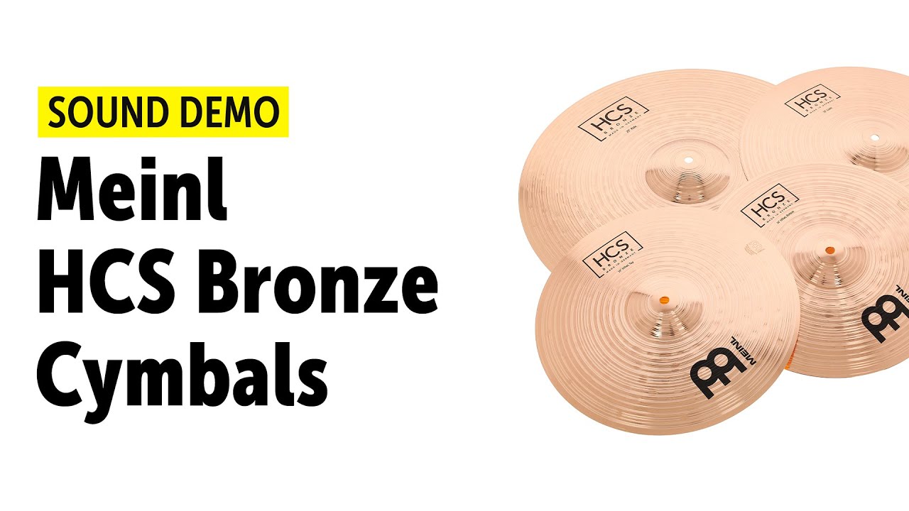 Meinl | HCS Bronze Cymbals | All Models 2020 | Sound Demo