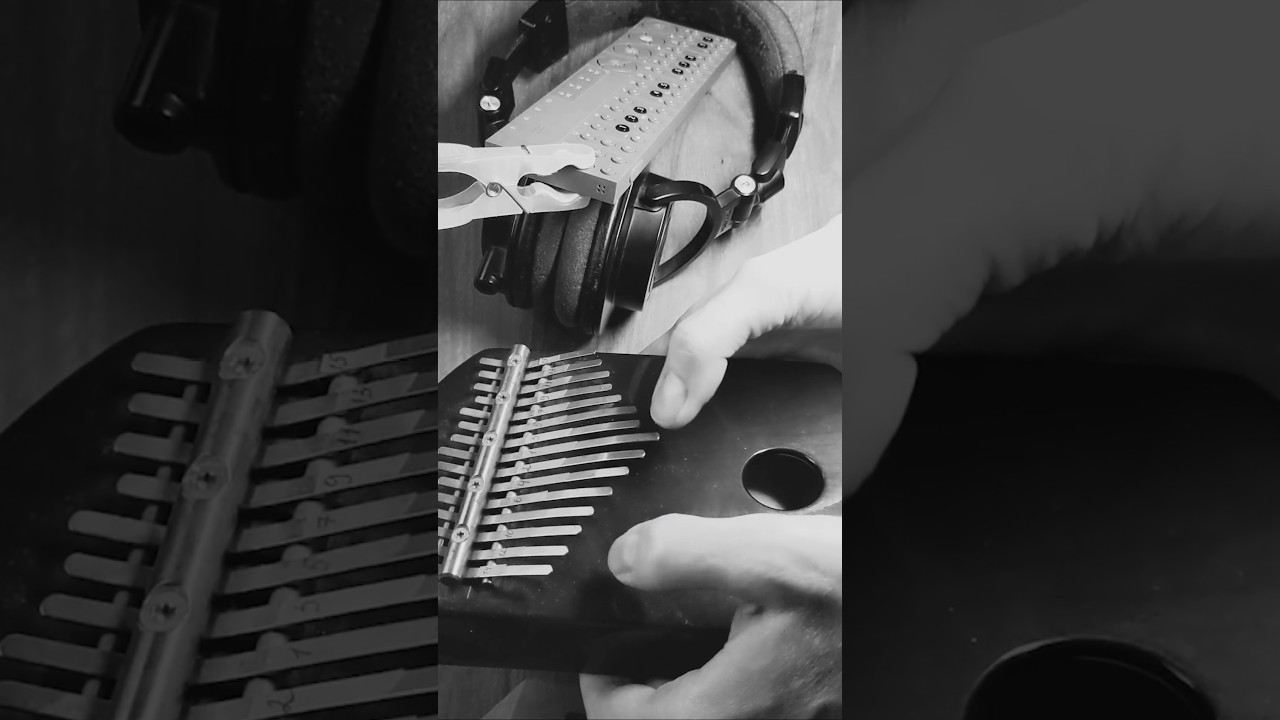 Kalimba exploration. Feels good as a part of Op-z performance. 