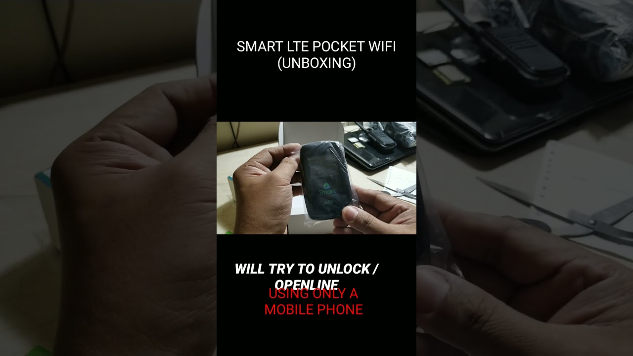SMART LTE POCKET WIFI (UNBOXING)
