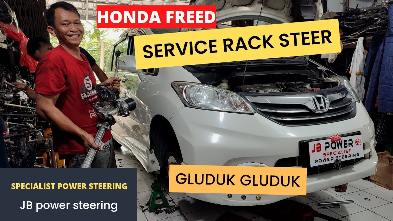 HONDA FREED SERVICE RACK STEER